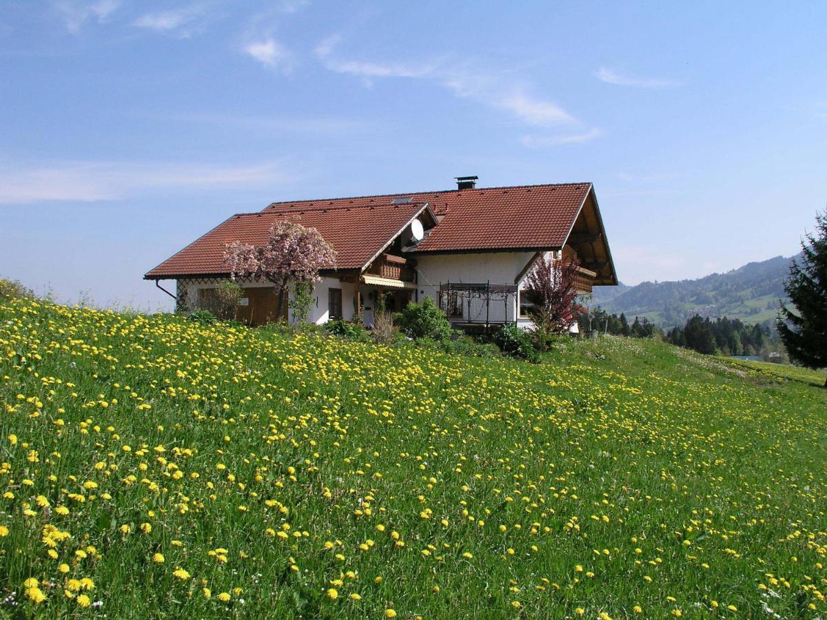 Ferienwohnungen Pension Sonnblick Krumbach  Ngoại thất bức ảnh