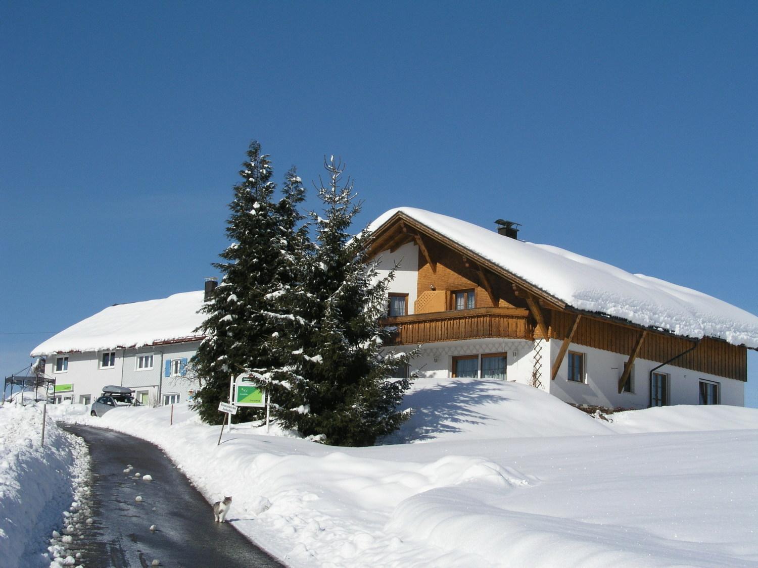 Ferienwohnungen Pension Sonnblick Krumbach  Ngoại thất bức ảnh