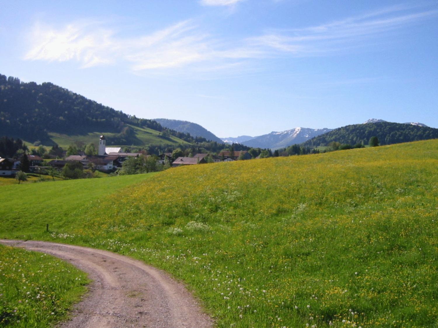 Ferienwohnungen Pension Sonnblick Krumbach  Ngoại thất bức ảnh