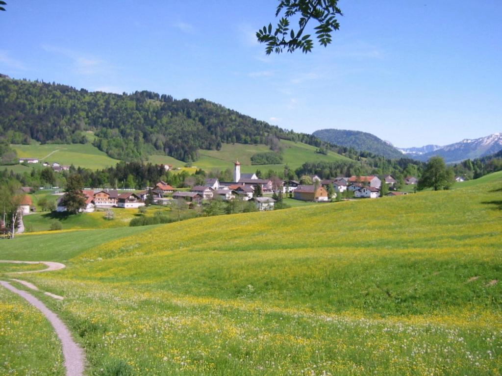 Ferienwohnungen Pension Sonnblick Krumbach  Ngoại thất bức ảnh